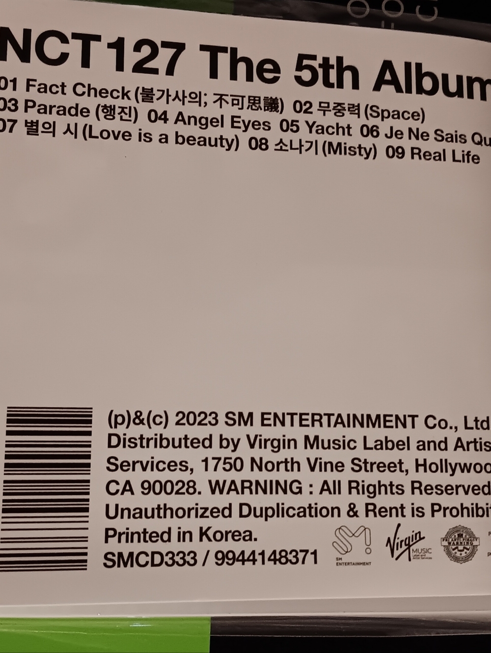 NCT 127 - FACT CHECK - Picture 5 of 5
